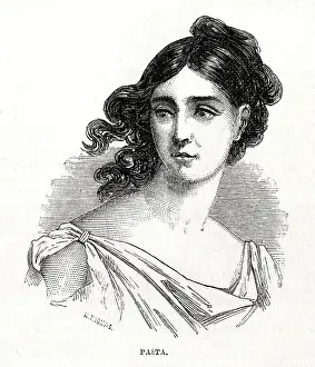 Pasta: Giuditta Angiola Maria Costanza Pasta, Italian soprano