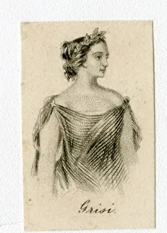 Operatic: Giulia Grisi in the role of Adalgisa