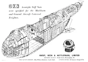 Nettlefolds: GKN Aerotight Stiff Nuts - 1950 Advert