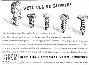 Screws: GKN Fasteners - Nuts, Bolts & Screws