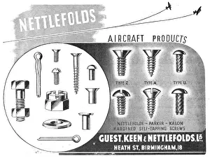 Screws: GKN: Nettlefolds Aircraft Products