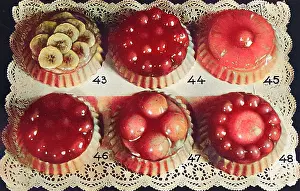 Glace: Glace Fruit Flans