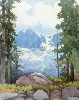 Latimer: Glacier above Upper Angora Lake, near Fallen Leaf