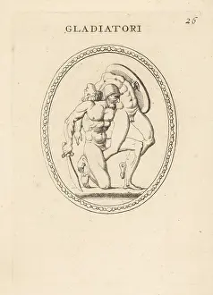 Abraham Blooteling: Gladiatorial combat in the Roman Circus