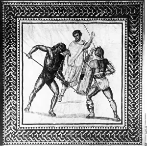 Schwalbach: Gladiators fighting