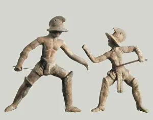 Cotta: Gladiators. Roman art