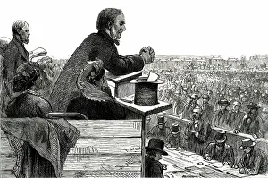Constituents: Gladstone addresses a crowd on Blackheath