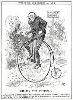 Farthing: GLADSTONE AS CYCLIST