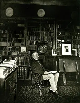 Ewart: GLADSTONE IN LIBRARY