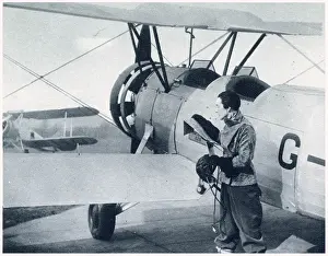 Calthrop: Gladys Calthrop as a pilot