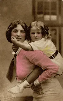 Piggy: Gladys Cooper with daughter Joan Buckmaster
