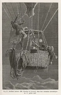 Glaisher: Glaisher and Coxwe - balloon experiment