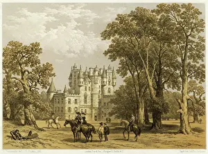 Glamis: Glamis Castle, Forfarshire, Scotland