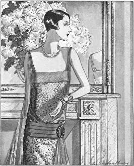 Saalburg: Glamorous woman