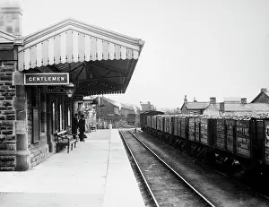 Carmarthenshire: Glanamman Railway Station, Carmarthenshire, South Wales