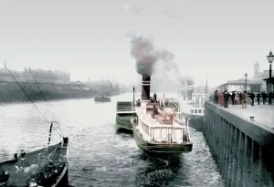 Strathclyde: Glasgow, the Broomielaw 1897