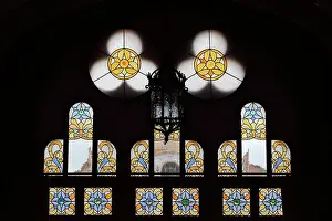 Granell: Glass doors, Administration Pavilion, Hospital