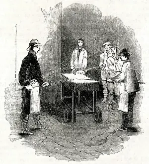 Blower: Glass making at Cookson's, South Shields