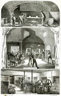 Glassblowing: GLASS MANUFACTURE 1850