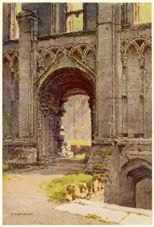 Glastonbury: GLASTONBURY ABBEY 1908