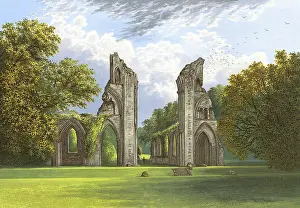 Abbeys: Glastonbury Abbey, Somerset
