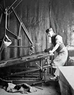 Glazing: Glazing, leather production