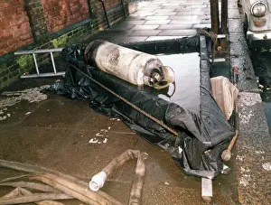 Propane: GLC-LFB Propane cylinder involved in a fire