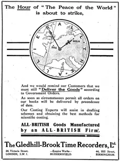 Gledhill: Gledhill-Brook Factory Time Recorders