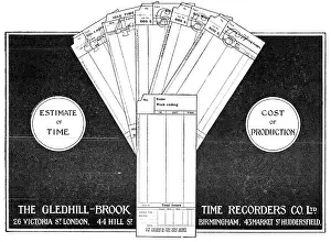 Recorders: Gledhill-Brook Factory Time Recorders