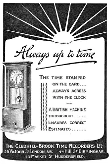 Recorders: Gledhill-Brook Factory Time Recorders