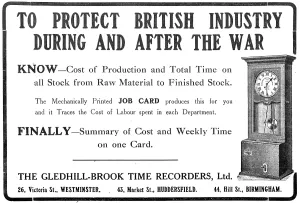 Recorders: Gledhill-Brook Factory Time Recorders