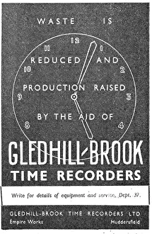 Gledhill: Gledhill-Brook Time Recorders 1942