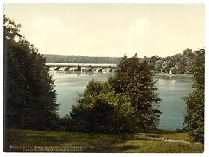 Babelsberg: Gleinicker Bridge from Babelsberg, Potsdam, Berlin, Germany