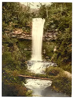 Sligo: Glencar Fall. County Sligo, Ireland