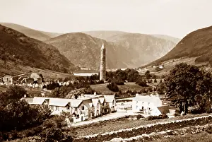 Glendalough: Glendalough Valley, County Wicklow, Ireland