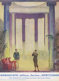 Gleneagles: Gleneagles Hotel advertisement