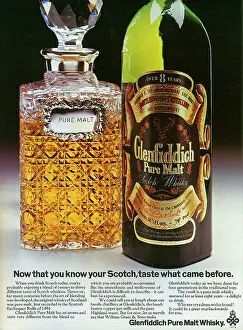 Decanter: Glenfiddich advertisement, 1974