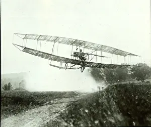 Piloting: Glenn Curtiss piloting his Aerodrome No3 ~June Bug