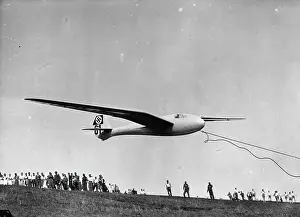 Rhon: Glider competition in the Rhon. 17th