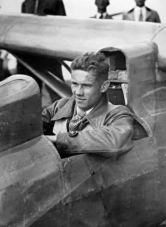Glider pilot Heini Dittmar