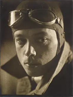 Kronfeld: Glider pilot Robert Kronfeld 1928. Silver