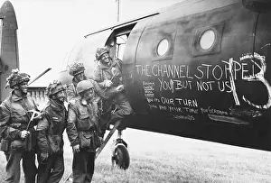 Gliders: Glider reinforcement team, D-Day, WW2