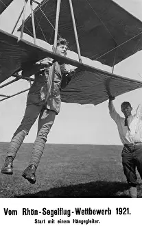 Rhon: Gliding competition in the Rhoen Mountains, 1921