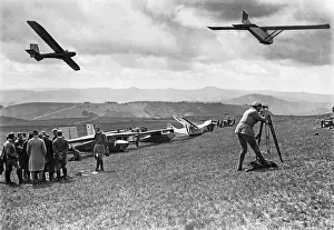 Rhon: Gliding competition in the Rhoen Mountains, 1923
