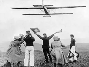 Seamen: Gliding competition at the Wasserkuppe, 1924