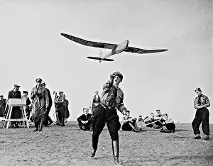 Pentecost: Gliding competition on the Wasserkuppe, 1937