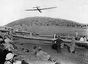 Rhon: Gliding event in the Rhoen Mountains, 1924