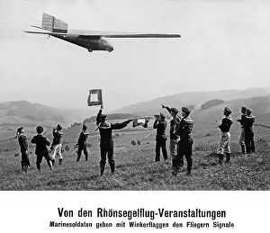 Aviators: Gliding event in the Rhoen Mountains, 1925