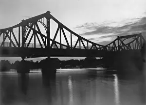 Glienicke: The Glienicke Bridge in Potsdam, 1934