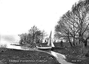 A Glimpse of Lough Neagh at Crumlin